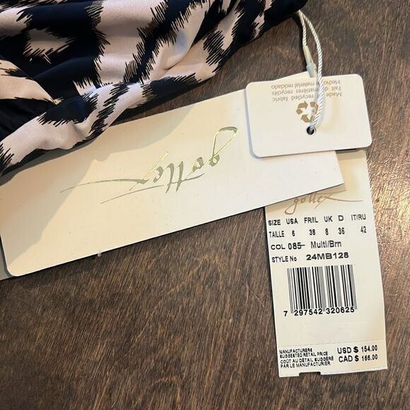 NWT GOTTEX MISS BUTTERFLY SURPLICE ONE PIECE SWIMSUIT - Picture 10 of 15